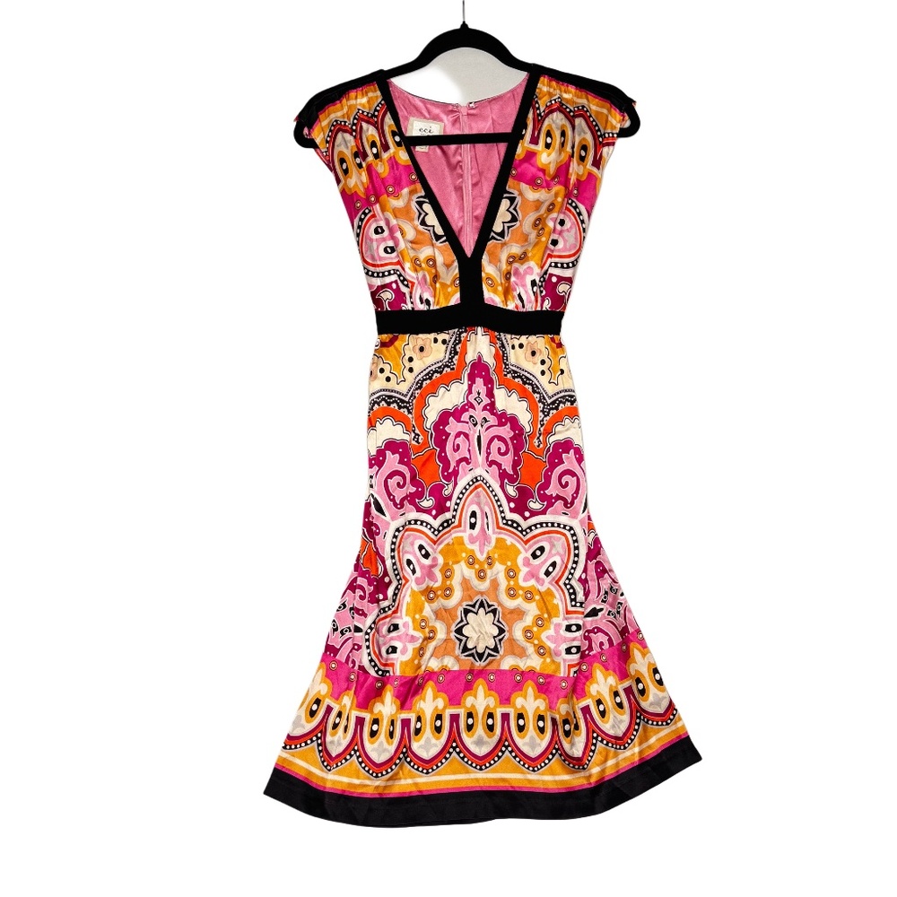 VTG Y2K Silk Babydoll Dress